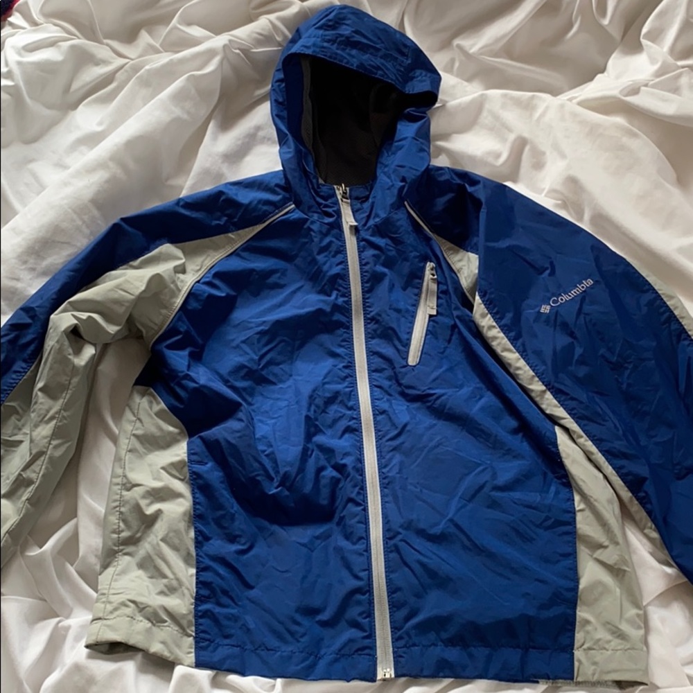 Columbia Boy’s rain jacket youth 10/12